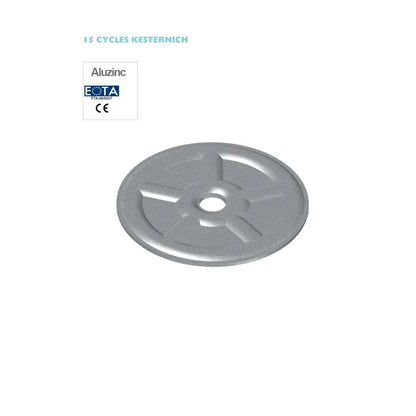 DVP-EF-5010N drukverdeelplaat - Aluzinc - Ø 50 mm