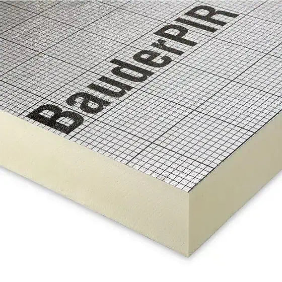 BauderPIR Isolatieplaat 1200 x 600 mm Bauder Dakdekkers.nl