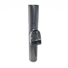 Zinken Bladvanger Ø80 mm met RVS Rooster – Voor Regenpijp / HWA