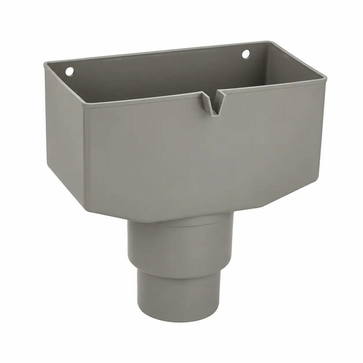 HWA Vergaarbak 80/100 mm PVC Grijs