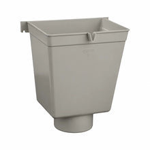 HWA Vergaarbak Model II 80 mm PVC Grijs