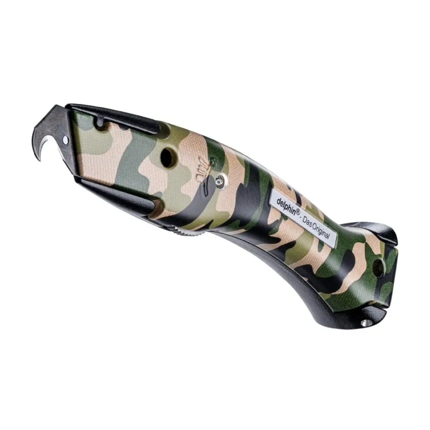 Delphin 03 Dakdekkers Haakmes | Camouflage Zwart