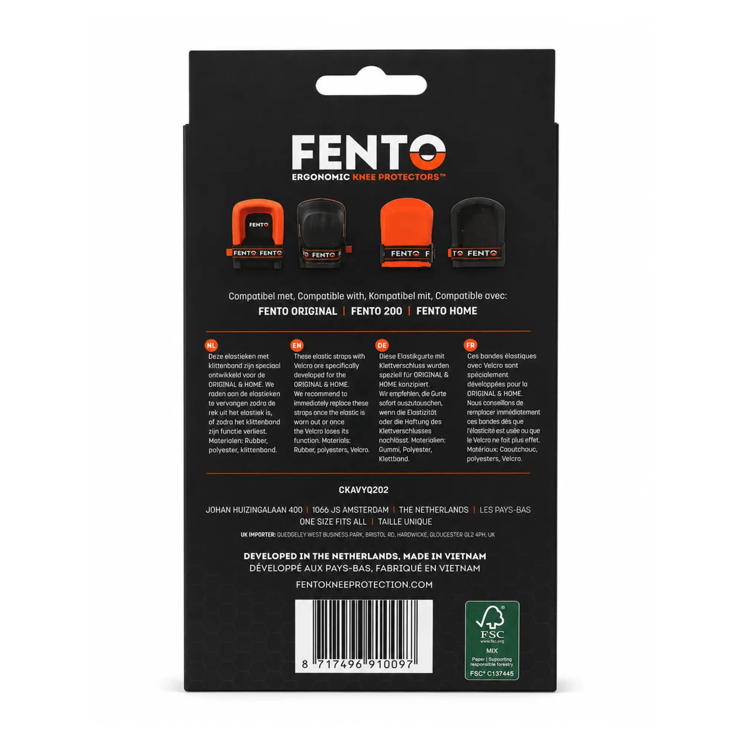 FENTO Original Elastieken | Voor FENTO Original, FENTO Home & FENTO 200