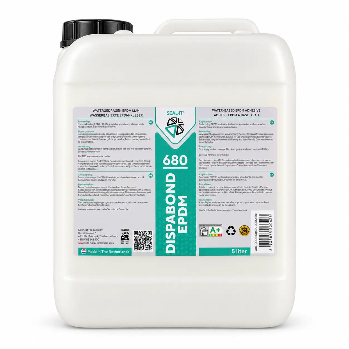 Seal-it 680 DISPABOND EPDM – 2,5L, 5L & 10L