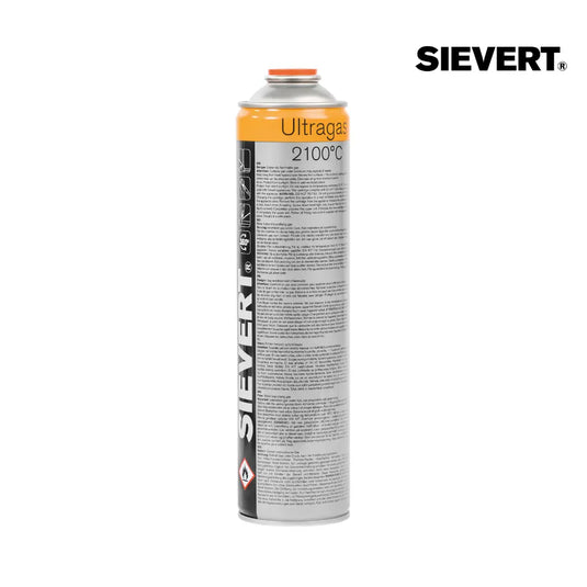 Sievert Ultragas 2100° 380ml wegwerpgasfles voor Powerjet en Metaljet