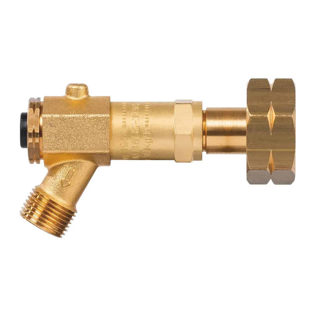 Sievert Slangbreukventiel Shell x 3/8" LH | Veiligheidsventiel voor propaanslang