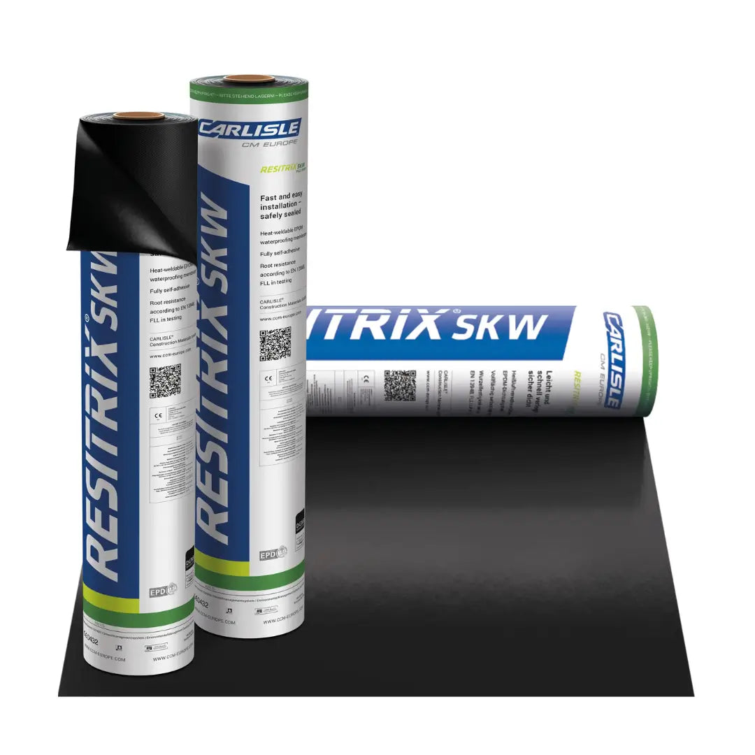 RESITRIX® SK W Full Bond EPDM Dakbedekking 1 x 10 meter Dakdekkers.nl Dakdekkers.nl