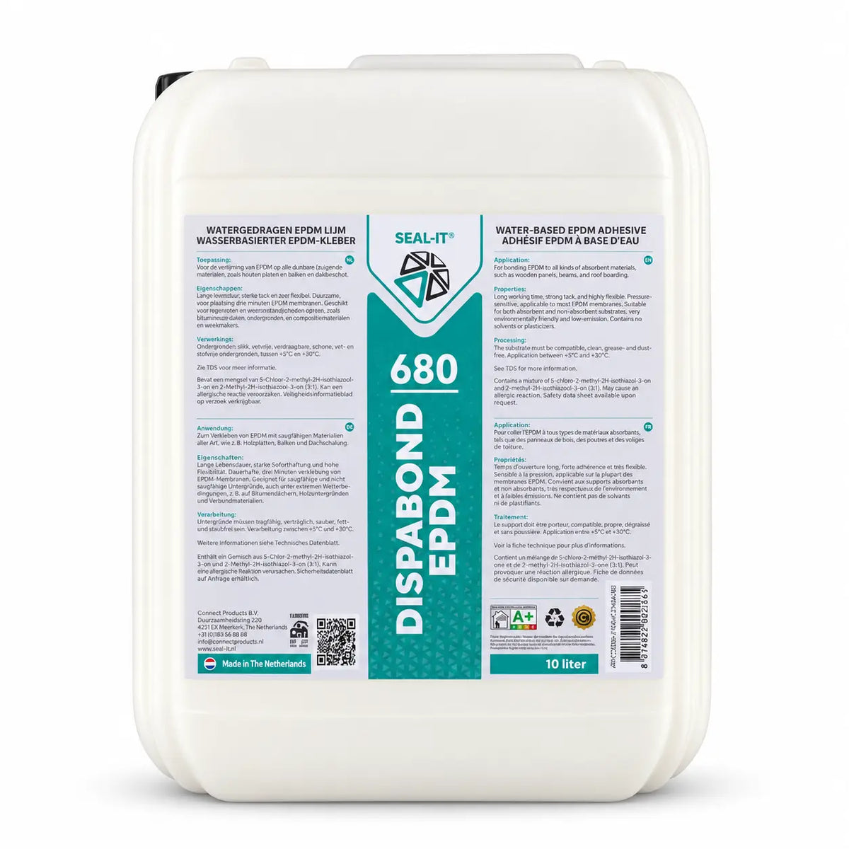 Seal-it 680 DISPABOND EPDM – 2,5L, 5L & 10L