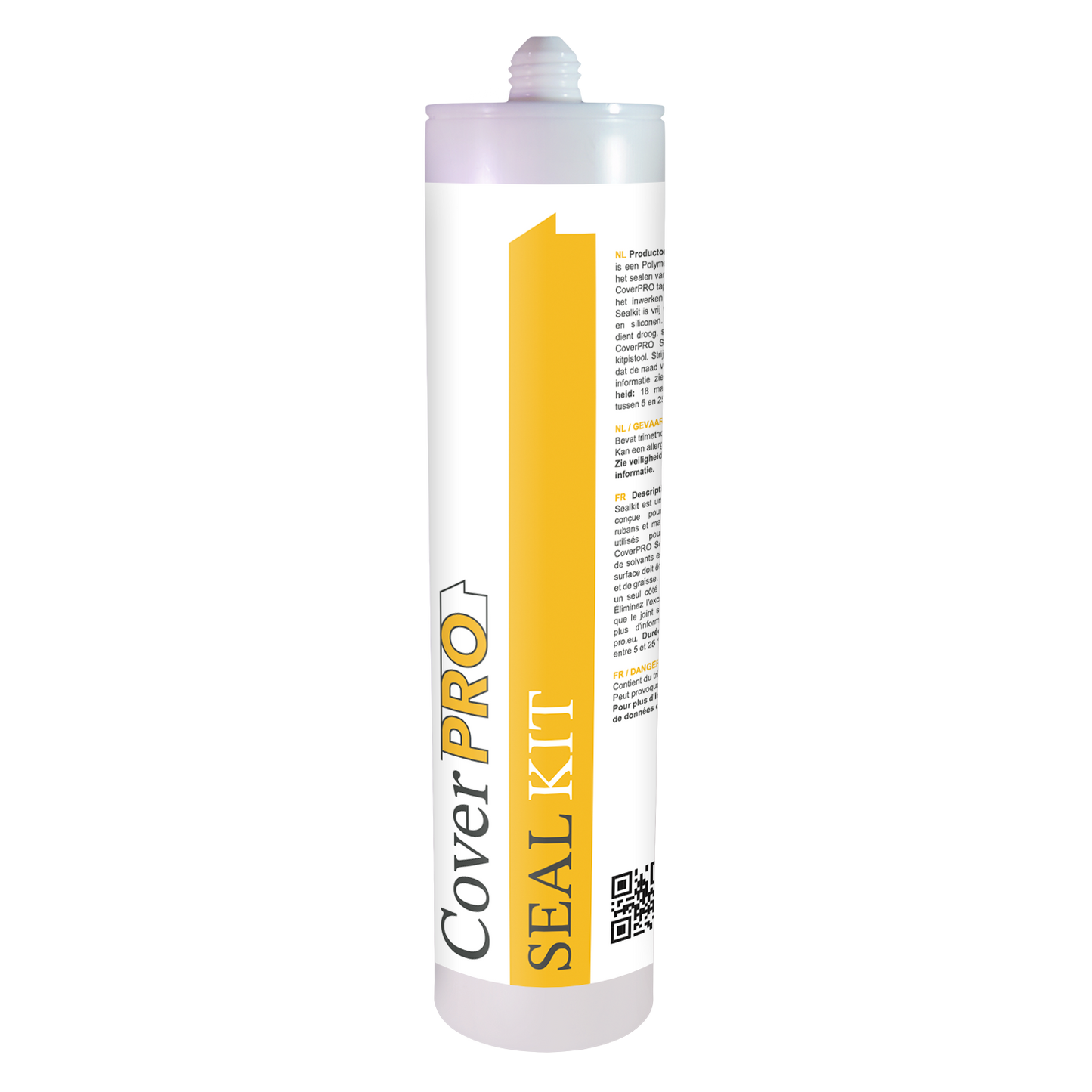 CoverPRO Sealkit Zwart 290ml | Elastische MS Polymeer Afdichtingskit