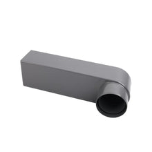 HWA PVC Stadsuitloop 60 x 100 mm – Ø80/100 mm Grijs