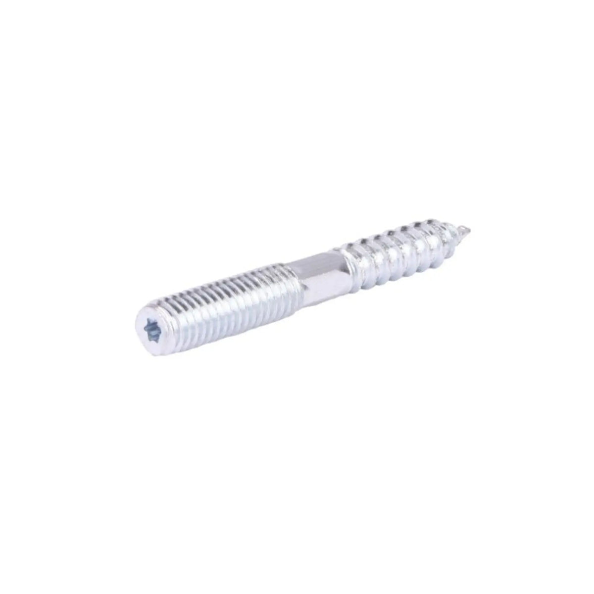 Stokeind M8 x 60 mm Gegalvaniseerd – Torx & Zeskant