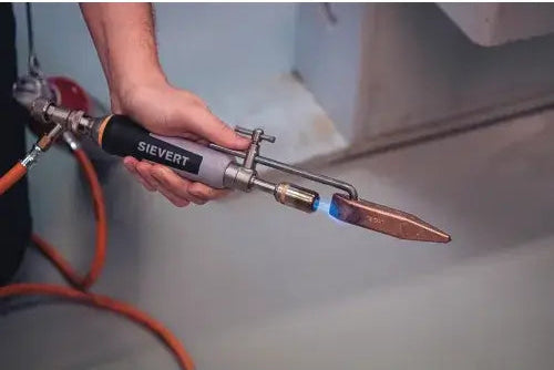 Sievert Pro 95 Soldeerbout – Professionele gas soldeerbout voor zink- en koperwerk – ander aanzicht