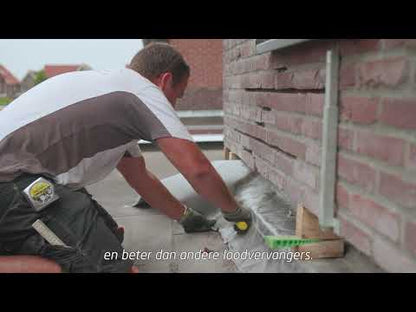 Leadax Original Zwart | Loodvervanger 6 meter